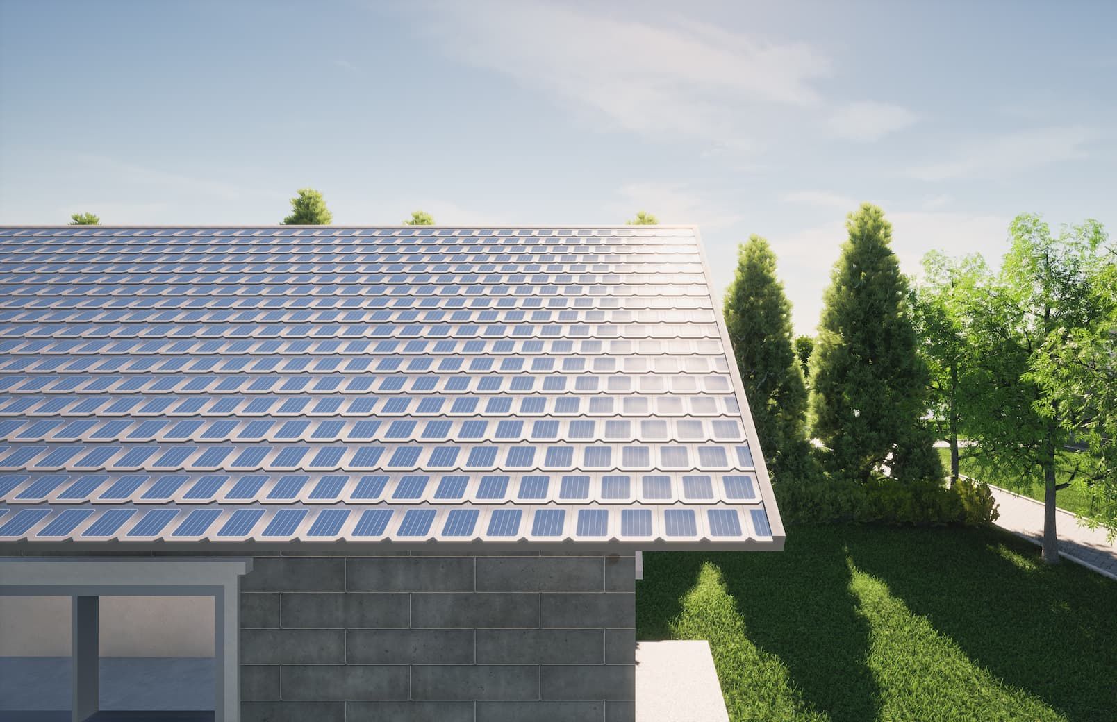 Solar Shingle Roofing